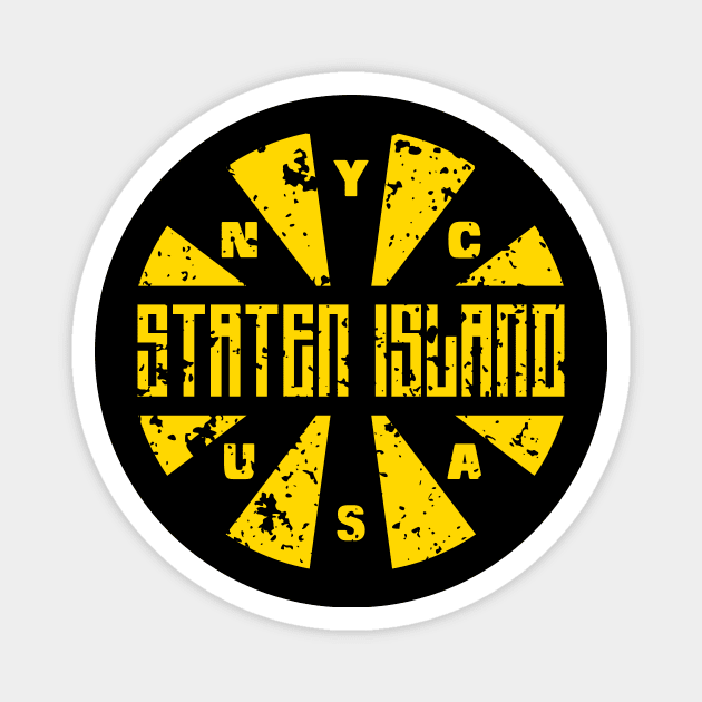 Staten Island Magnet by colorsplash